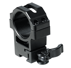 Alternative view of แหวนรัดกล้องปลดเร็ว ท่อ 30mm ขาสูง จับราง 11 mm