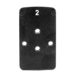 TRUGLO 1 Inch Red Dot Riser Profile on Rail