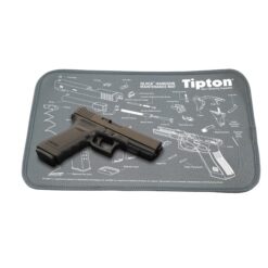 การใช้งานแผ่นยางปูโต๊ะล้างปืน Tipton ลาย Glock