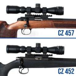 Alternative view of ราง Picatinny HD EGW สำหรับปืน CZ 452, 455, 457