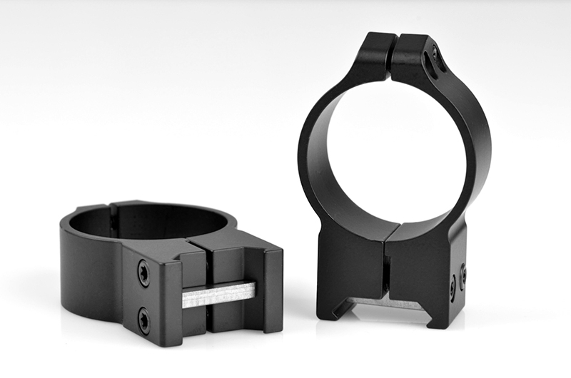 Warne Maxima Steel 34mm Medium Scope Rings – Matte, Weaver Mount, Made In Australia (221M)