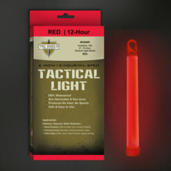 แท่งเรืองแสง Tac Shield ยาว 6" 12Hr Red