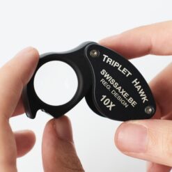 Alternative view of กล้องส่องเพชร/ พระ Swiss-axe 10X Triplet Hawk