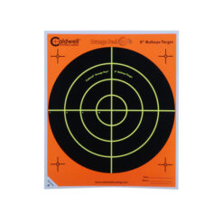 เป้ากระดาษสติ๊กเกอร์ Orange Peel Bullseye 8" 5 sheet