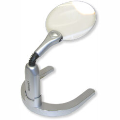 แว่นขยายพร้อมไฟตั้งโต้ะได้ / มือถือ Carson 2x GN-77