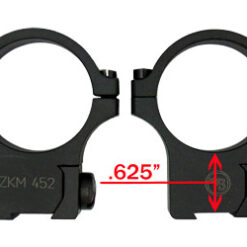 แหวนรัดกล้อง CZ ท่อ 30 mmขากลาง จับราง11mm CZ 452/455