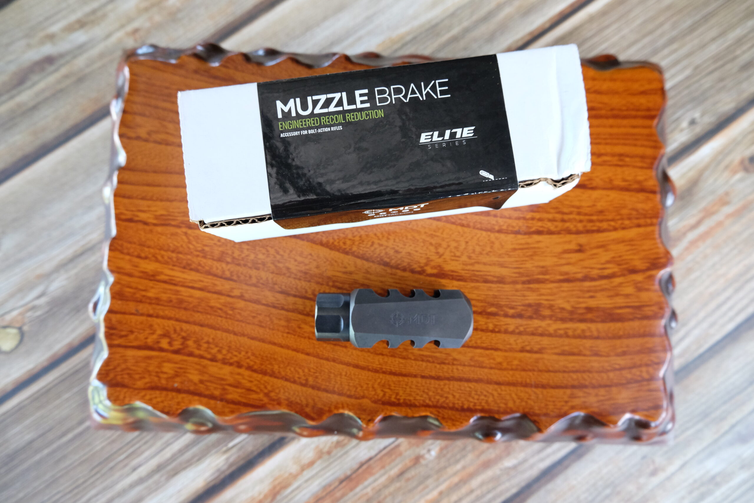 MDT Elite Muzzle Brake .223 (1/2″x28) – Outdoor Vision
