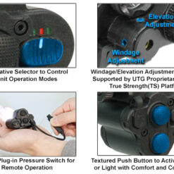 Alternative view of ไฟฉายและเลเซอร์ UTG รุ่น LT-ELP28R