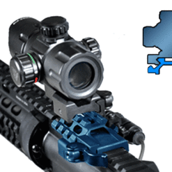 Alternative view of เมาท์รางอเนกประสงค์ UTG QD Lever Lock Ring Mount 63mm