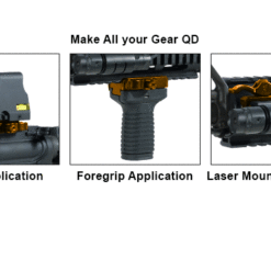 Alternative view of รางยกขาปลดไว UTG MNT-RSQD403