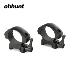 แหวนรัดกล้อง Ohhunt ท่อ 30 mm Med ขากลาง ราง 22 mm.