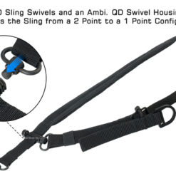 Alternative view of สายสะพาย UTG BOLLA 2 to 1 Point QD Sling