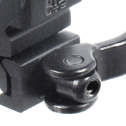 Alternative view of แหวนรัดกล้องปลดเร็ว ท่อ 1" ขาสูง จับราง 22mm