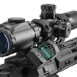 Alternative view of เมาท์ 45 องศาติดกล้องจุดแดง UTG Burris Vortex