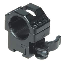 แหวนรัดกล้องปลดเร็ว ท่อ 1" ขากลางจับราง 11 mm