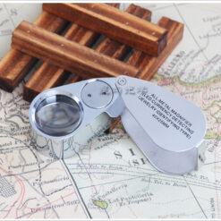 กล้องส่องพระ Siyoo 40x Loupe 25 mm พร้อม LED & UV