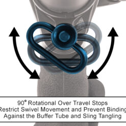 Alternative view of อะแดปเตอร์ปืน M4 ยึดหูกระวินปลดไว UTG