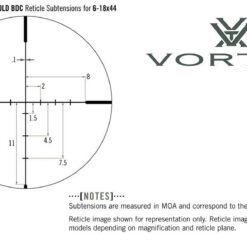 Alternative view of กล้องติดปืน Vortex รุ่น Crossfire II 6-18x44 เส้นเล็ง Dead-Hold BDC