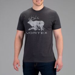 Alternative view of เสื้อยืด Vortex สีดำ ลาย ELK MOUNTAIN