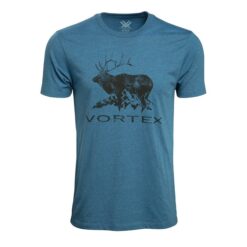 เสื้อยืด Vortex สีน้ำเงิน ลาย ELK MOUNTAIN