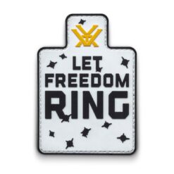 ป้ายผ้า LET FREEDOM RING PATCH