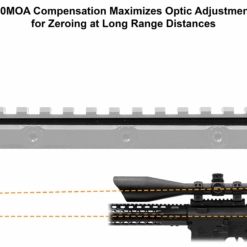 รางยก UTG Picatinny 13 slot 20MOA - Image 7