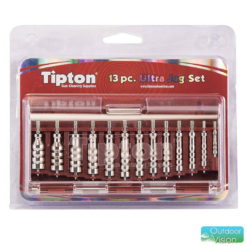 ชุดหัวต่อดันผ้าทำความสะอาดลำกล้อง Tipton Ultra Jag Set 13 ชิ้น