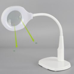 แว่นขยายตั้งโต๊ะ/หนีบโต๊ะ Barride with LED Light