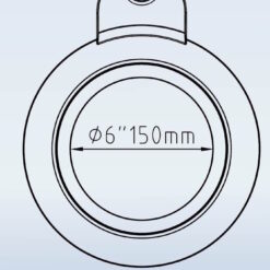 เลนส์ 3x สำหรับ Intbright 9006-150