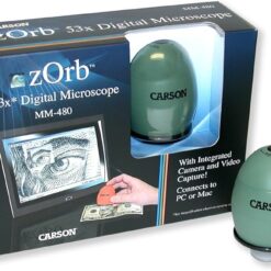 กล้องจุลทรรศน์ดิจิตอล Carson 53x รุ่น MM-480 zOrb