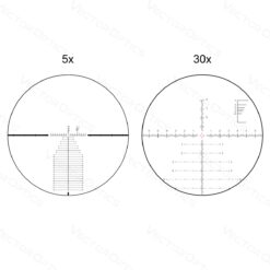 Alternative view of กล้องติดปืน VE Continental x6 5-30x56 FFP MBR Reticle