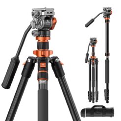 Alternative view of ขาตั้งกล้อง K&F Concept รุ่น K234A7+Video Head