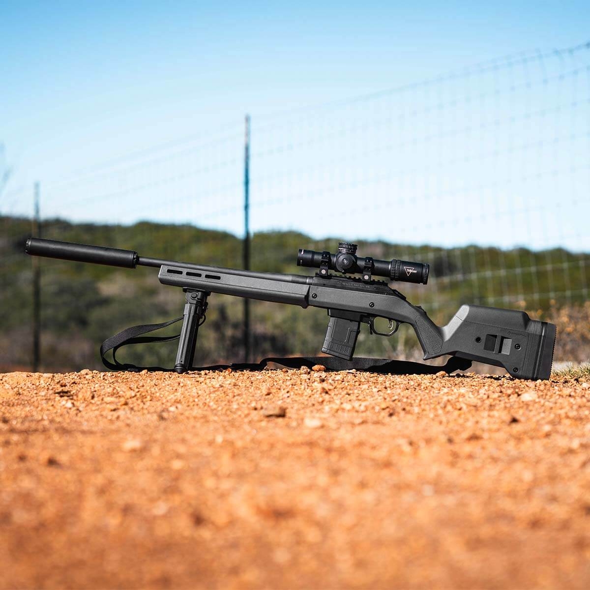 พานท้าย Magpul รุ่น Hunter Ruger American SA STANAG Magazine Well - Image 6