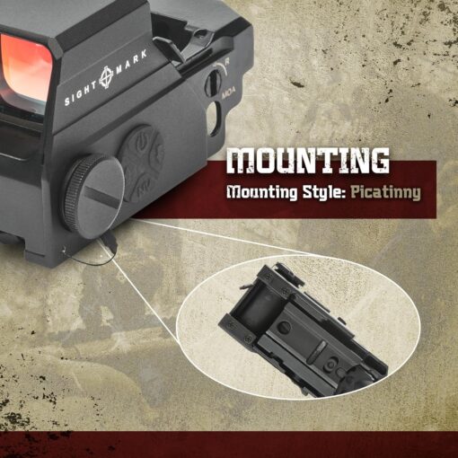 กล้องจุดแดง Sightmark Ultra Shot M-Spec FMS - Image 6