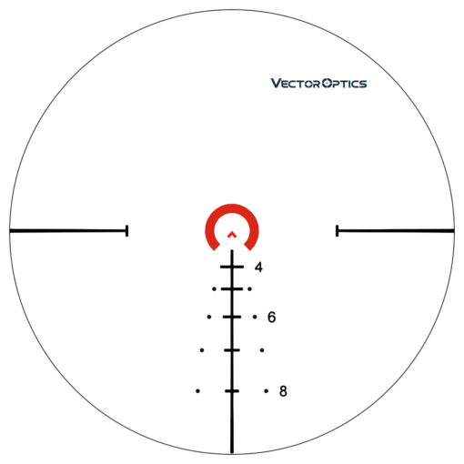กล้องติดปืน VE 34mm Continental x6 1-6x28 FFP Riflescope - Image 7