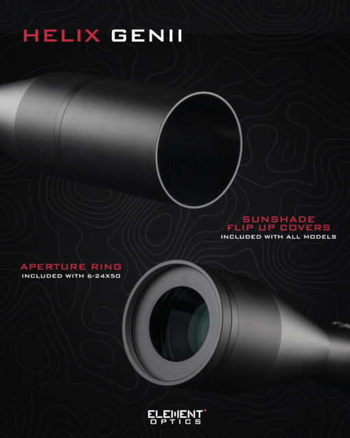 กล้องติดปืน Element Optics รุ่น Helix Gen II - Image 7