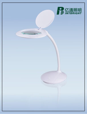 แว่นขยายตั้งโต๊ะ Intbright 3x ไฟ LED