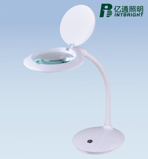 แว่นขยายตั้งโต๊ะ Intbright 5x ไฟ LED - Image 2