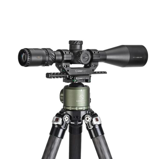 SUNWAYFOTO SPA-180 Arca Swiss Tripod Dovetail to Picatinny Rail Accessories Adapter - Image 3
