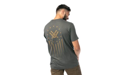 เสื้อยืด Vortex ลาย Vertical Lift Dark Olive T-Shirt - Image 3