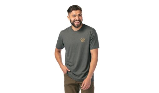 เสื้อยืด Vortex ลาย Vertical Lift Dark Olive T-Shirt - Image 4
