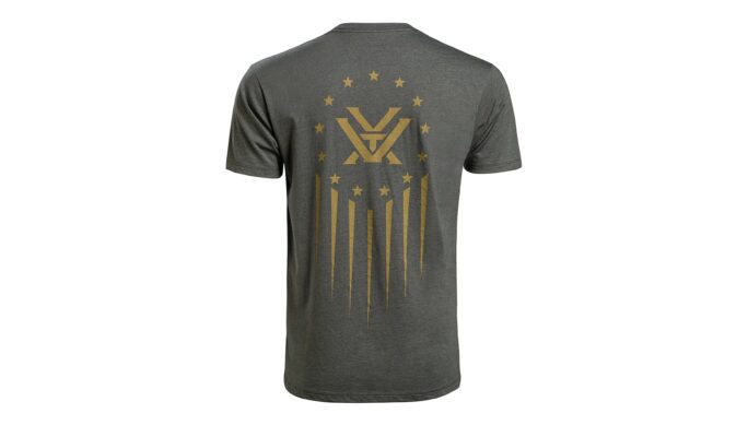 เสื้อยืด Vortex ลาย Vertical Lift Dark Olive T-Shirt