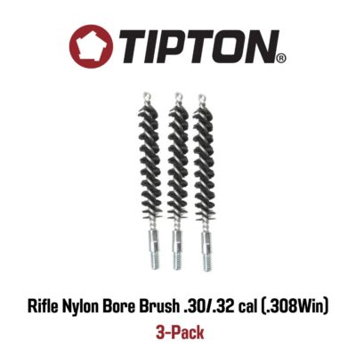 หัวแปรงไนลอน Tipton Rifle Nylon Bore Brush .30/.32 cal