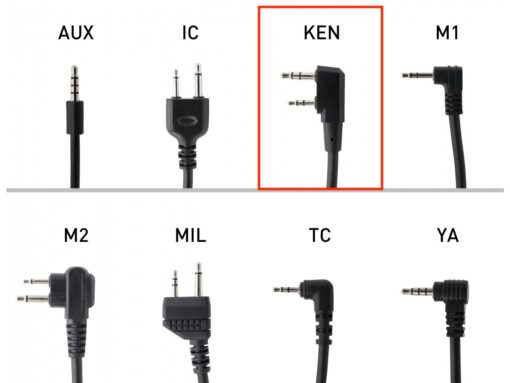 EARMOR M52 PTT Kenwood สําหรับหูฟัง M32PLUS - Image 3
