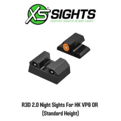 ศูนย์ปืนสั้น XS R3D 2.0 HK VP9 OR (STD Height)