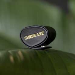 Alternative view of ซองหนังกล้องส่องพระ Swiss Axe โลโก้ทอง