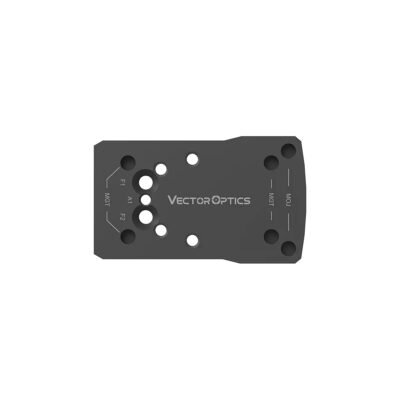 Vector Optics 2-in-1 RMR/RMS Footprint Universal Adapter Mount for Glock