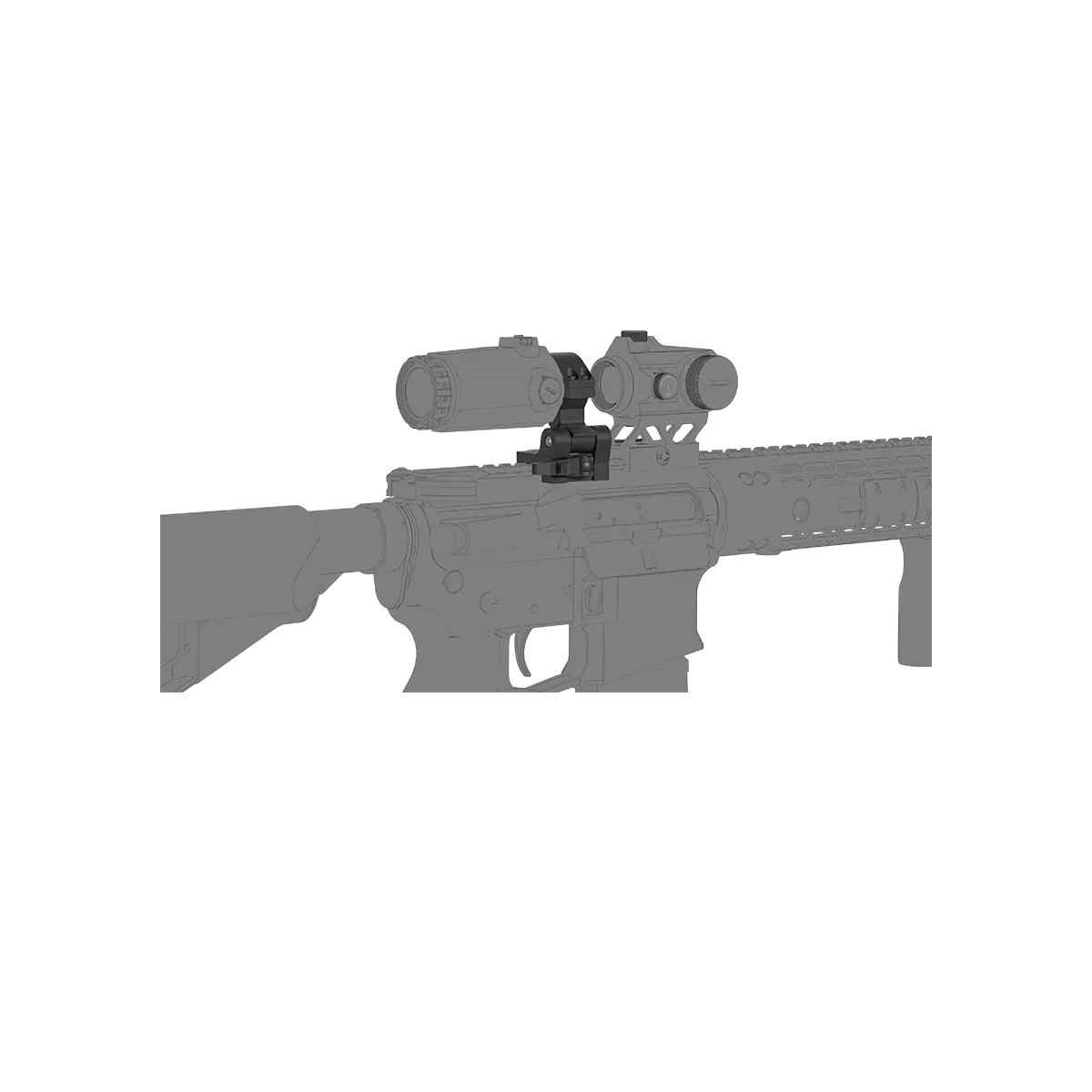 Vector Optics 30mm Flip to Side Quick Release Picatinny Mount - Image 7