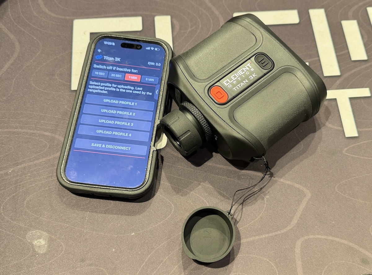 ขั้นตอนที่ 4: เชื่อมต่อ Bluetooth TITAN 3K กับ Element Ballistics App