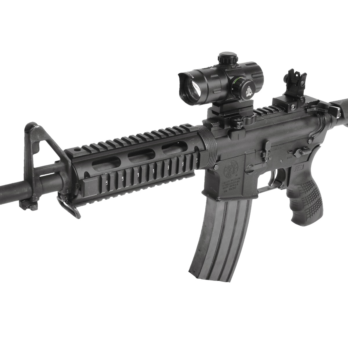 กระโจมมือ UTG Pro® AR15 Quad Rail Handguard Carbine-length - Image 5